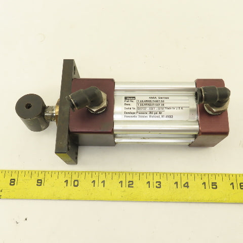 Parker 1.50J4MA3U14A01.50 1-1/2" Bore x 1-1/2" Stroke Double Acting Air Cylinder