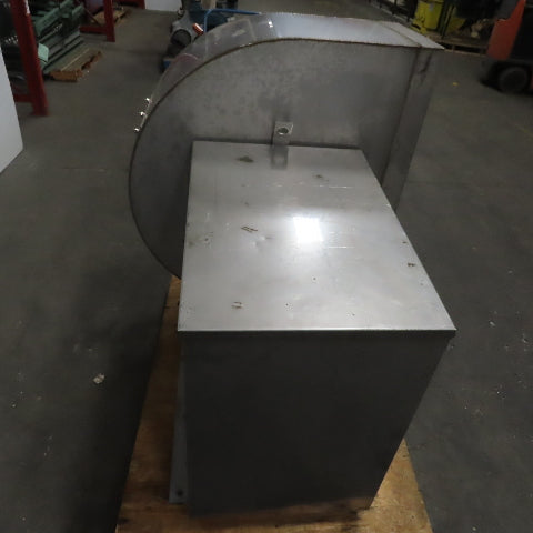 Greenheck 20" Stainless Steel Belt Driven Centrifugal Fan Blower 1Hp 3Ph
