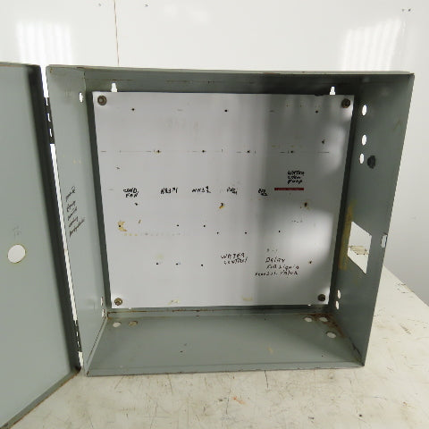 24"x24"x8" Wall Mount Electrical JIC Enclosure w/Backplate