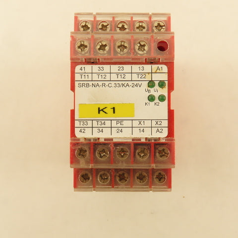 Schmersal SRB-NA-R-C.33/KA-24V Safety Relay 24VDC 2 Channel
