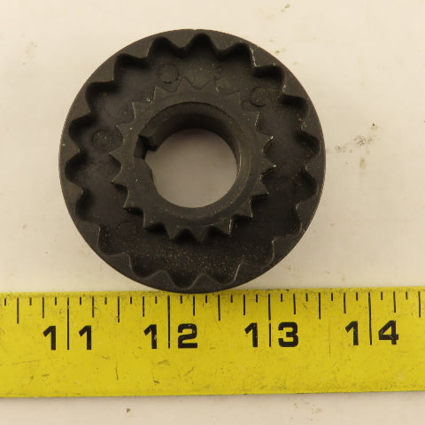 LoveJoy 68514436054 4J Flange Type Fixed Bore Sleeve Coupling Flange 7/8" ID Dia