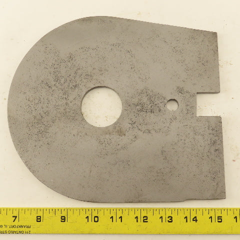 Bender Riser Shim Plate 4" Radius 0.654 Thick