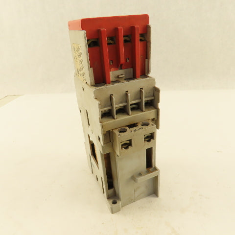 Allen Bradley 700-CF310Z Guardmaster 600VAC 25A 3Ph Safety Relay 25VDC Coil