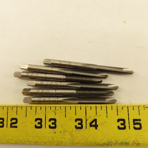 Vermont Tap & Die M4.5-.75 Metric Plug Tap 2 Flute HSS Lot Of 6