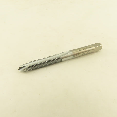 New England 1/4"-28 H9 2 Flute Spiral Point Plug Tap Cromclad Lot of 6