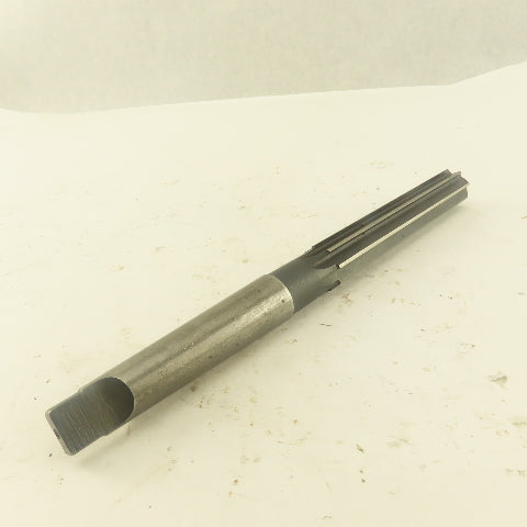 .7536 Reamer Morse Taper MT2 Straight 8 Flute 4" Flute Length
