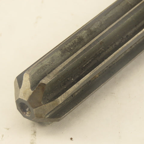 Chicago .7535 Reamer Straight 8 Flute Morse Taper MT2 Shank 5-1/2" Flute Length