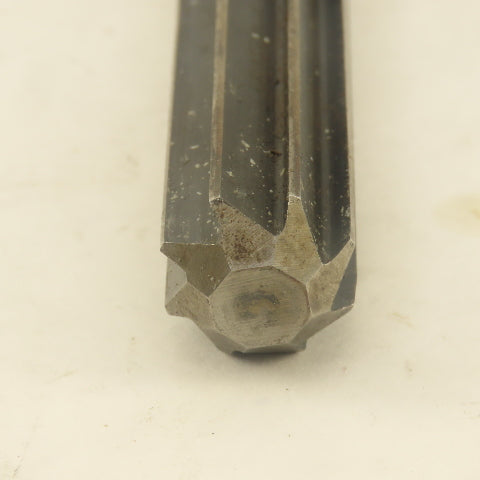 National .6586 Reamer Straight 8 Flute Morse Taper MT2 Shank 6-1/2" Flute Length