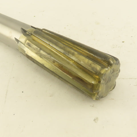 Hannibal 1.3792 Spiral 8 Flute Chucking Reamer 1-1/4" Shank 3-1/4" Flute Length