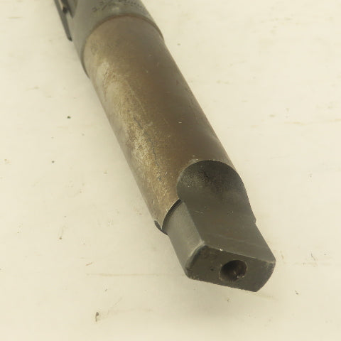 1-1/8" Straight 10 Flute Reamer Morse Taper MT3 Shank 6" Flute Length