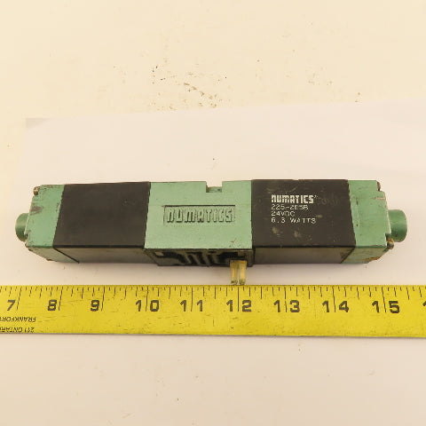 Numatics 081SS600M000061 Pneumatic Directional Valve 5/3 Way Closed Center 24VDC