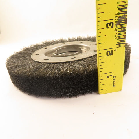 Osborn 22025 8" Diam. Wide Face Wire Wheel .008 x 1-1/2" Wide 2" Arbor Hole