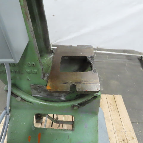 Famco 40 Mechanical OBI Punch Press 5 Ton 1-1/4" Stroke 3-1/2" Throat 115V 1Ph