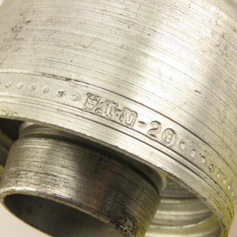 Eaton 1AA20FJ20 Hydraulic Crimp Straight Fitting (-20 ) Hose x 1-1/4" JIC Swivel