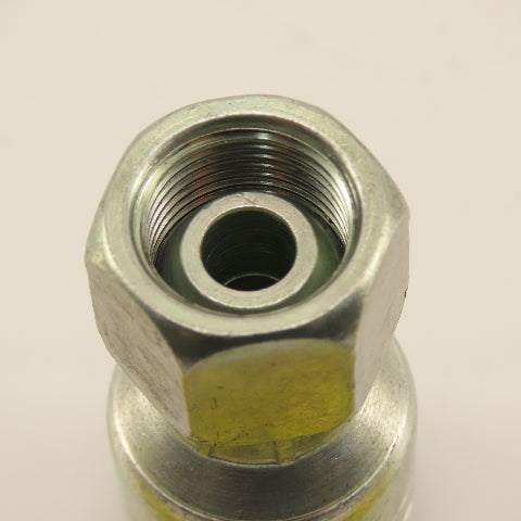 Eaton (-6) 5/8"-18 BSP Female Swivel Nut x 3/8" (-6) Hose Crimp Fitting