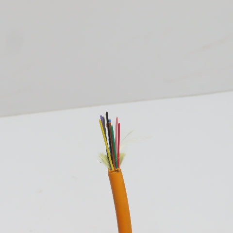 Fiberdyne Labs 12x62.5/125UM 12 Conductor OFNR FT4 Indoor Fiber Optics Cable 56'