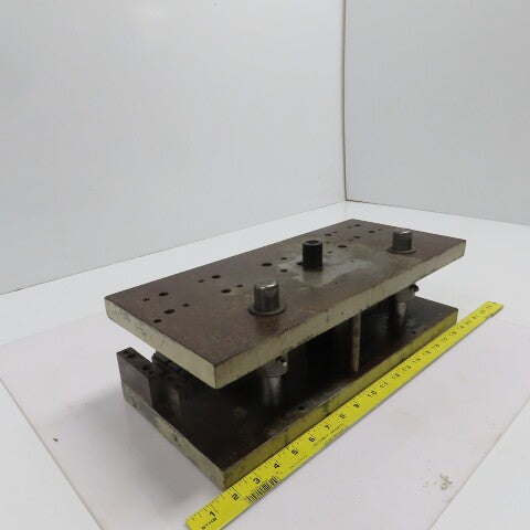 2 Post Punch Press Die Set/Shoe 8" FB x 18" W 5-3/4" Throat