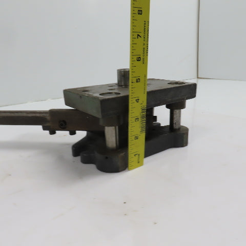 2 Post Punch Press Die Set/Shoe 4-1/2" FB x 4-1/4" W 4" Throat