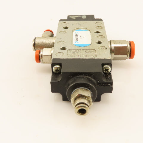 Univer AC-7120 5 Port 2 Way Pneumatic Air Pilot Directional Valve 1/8" NPT