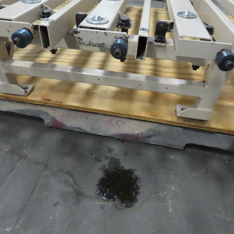 52" x 35" Ball Transfer Gravity Roller Box Conveyor Table W/Legs