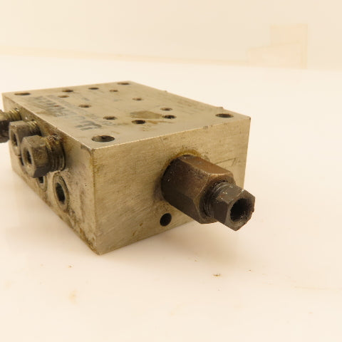 Woerner VPB-B6/V Progressive Lubrication Distributor Block Manifold