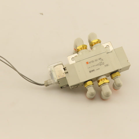 SMC SY7120-3LZ-02N 5/2 Position Pneumatic Directional Valve Single Solenoid 120V