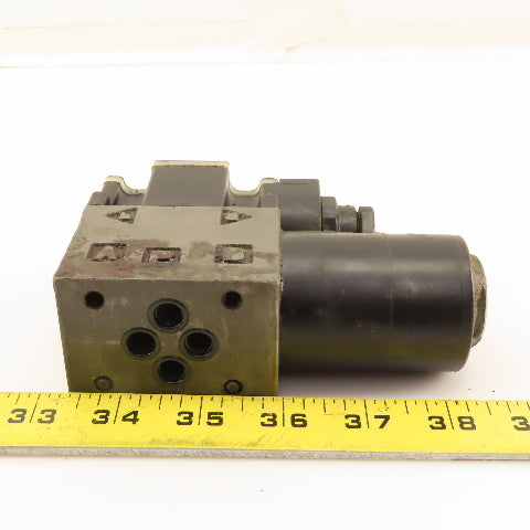 Nachi S-G01-A3X-GRZ-D2-5548A 4/3 Way Float Hydraulic Directional Valve 24VDC
