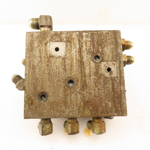 Okuma LR15 Multiport Steel Block Hydraulic Manifold Assembly