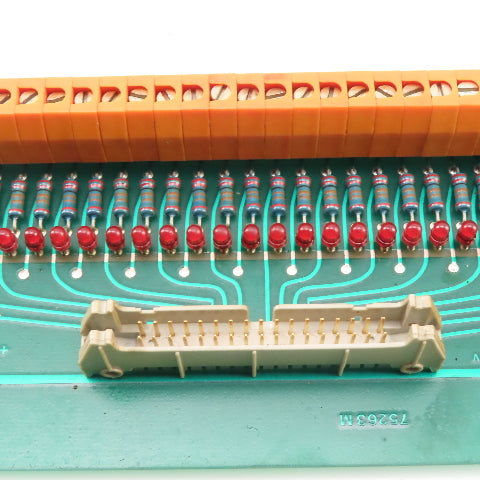 UVA UVAmatic 75263M 32 Position Ribbon Cable Interface W/ Resistors Indicators