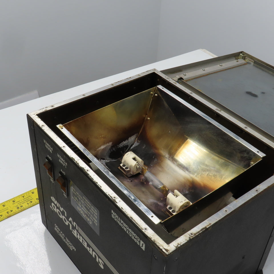 Spectroline UV-400 SuperFlood UV-A Lamp Concentrated-Beam Reflector 115V 5A 1PH