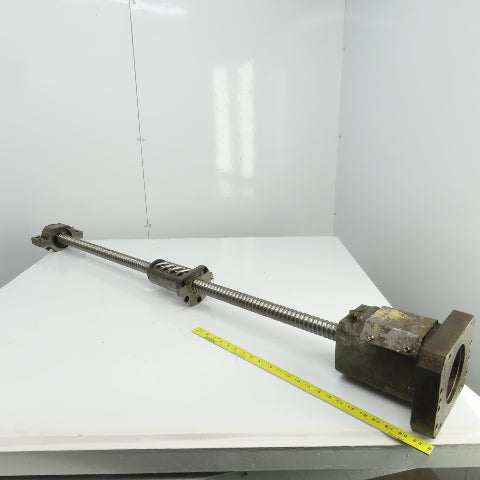 Doosan DMV 4246 X-Axis Lead Screw Assy. 1.575 Diam. 40.2" Travel 65-1/2" OAL