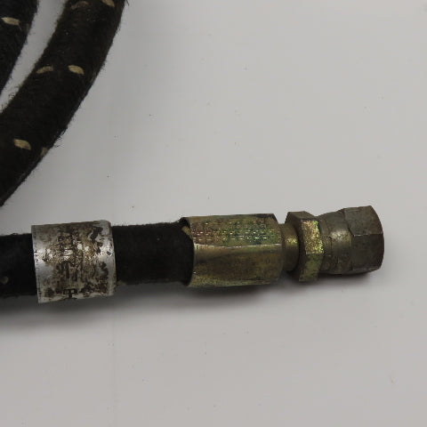 5/16" LP Gas Hose Sherwood PAI425F Straight Fitting 3/8" JIC Swivel Female 4'