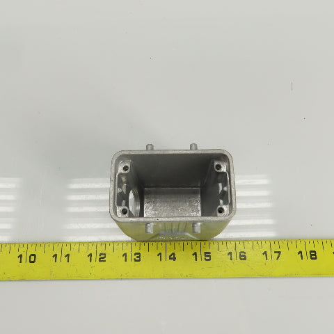 Phoenix Contact HC-STA-B10-HHFD-1STM25-EL-AL Aluminum Sleeve Housing 72mm x 44mm