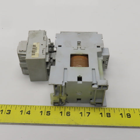 Allen Bradley 100-C09Z*10 Ser A Contactor 600VAC 24VDC Coil W/193-EA1DB Lot Of 2