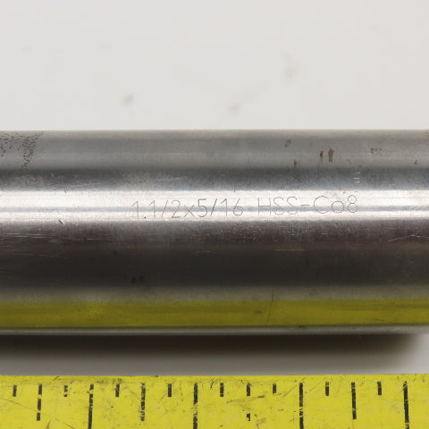 Fukuda Seiko 1-1/2" x 5/16" Stagger Tooth Slot Cutter 1" Weldon