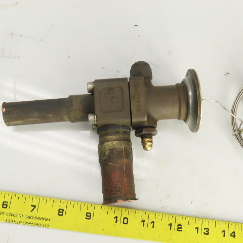 Danfoss TEZ12 R407C Thermostatic Expansion Valve 1' x 3/4" Sweat 320PSIG 22BAR