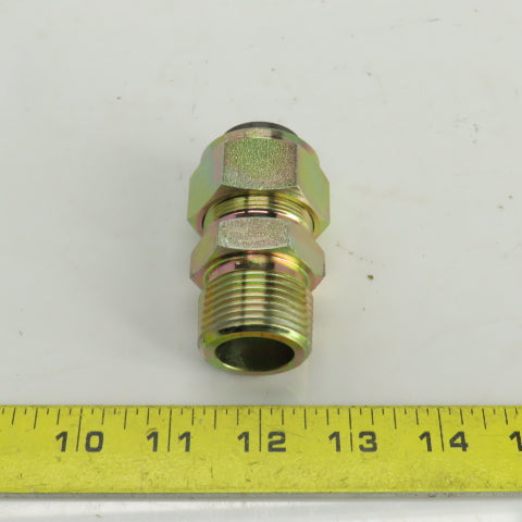 Tylok S-16-1MC-16 1" NPT x 1" Compression Male Connector Steel