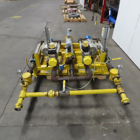 2Hp Alternating Stand By Liquid Transfer Pump Dispensing System 480V 3Ph