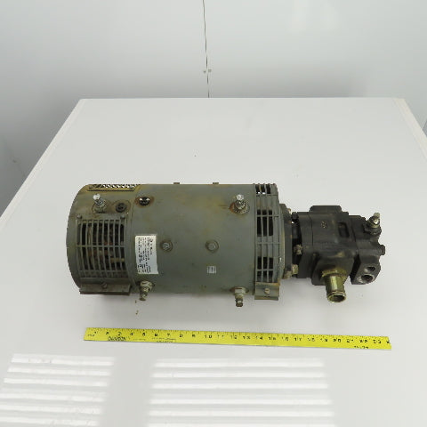 GE Motors 5BT1346B107B 12.7KW Hydraulic Pump Motor 36/48VDC From Cat 2EC30