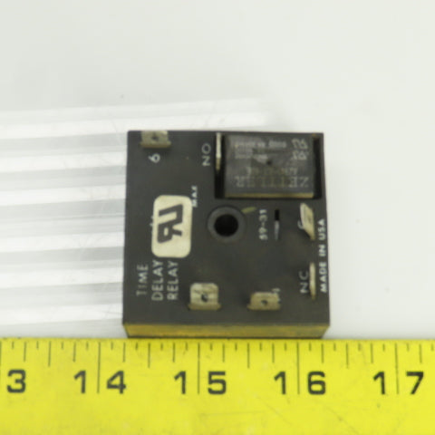 Littlefuse KRDB1120M Time Delay Relay 12VDC 125VAC 20 Min Fixed