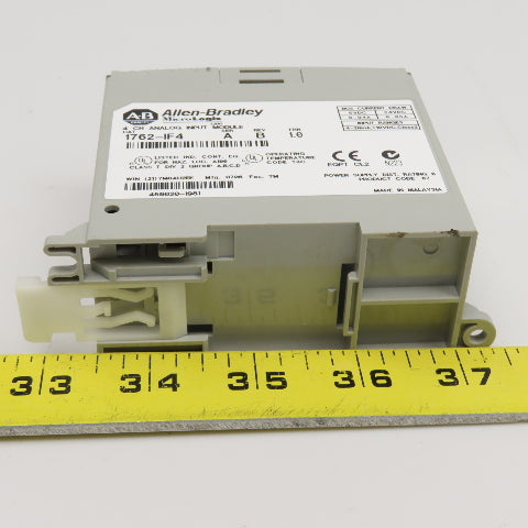 Allen Bradley 1762-IF4 4 Point Analog Input Relay Module FRN 1.0