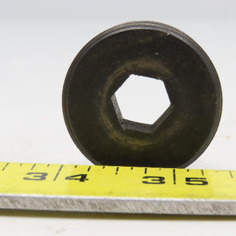 1-1/2" x 1/2" Threaded Insert Spacer Lot Of 2