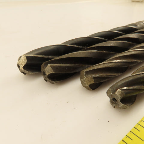 Msc. Spiral 4 Flute Hand Reamer 2MT Lot of 4