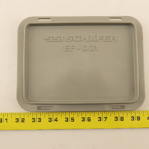 SSI Schafer EF-D21 Straight Wall Stackable Container Lid Lot of 82
