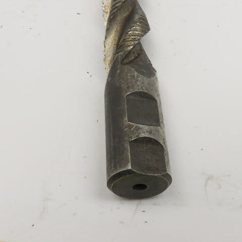 Hanita 1" Diam. 3 Flute Spiral Roughing End Mill HSS 1" Weldon 4" LOC