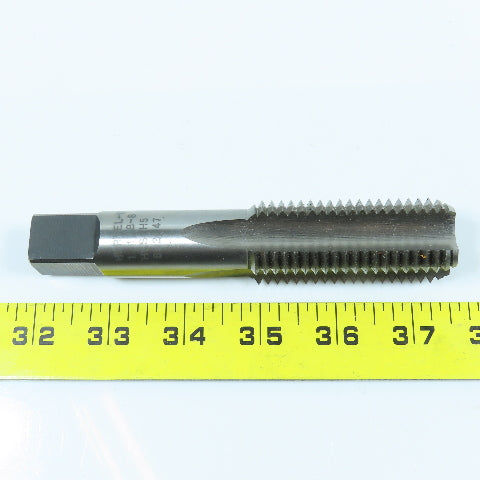 Hertel 1-1/8"- 8 HS Plug Tap Straight 4 Flute 2-1/2" Thread Length 5-3/8" OAL