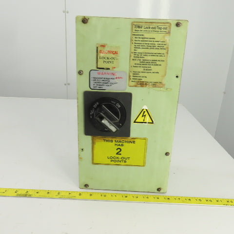 TRW Safety Trip Switch 480V From Okuma LB15 CNC Lathe