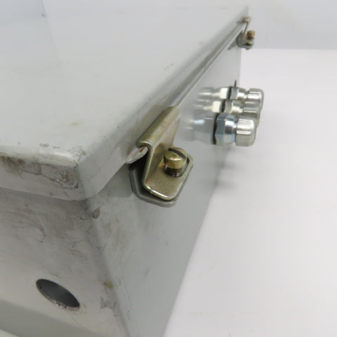 14" x 12" x 6" Electrical Enclosure W/ Cable Glands