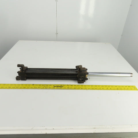Parker Double Acting Hydraulic Cylinder 13" Stroke 2" Bore 1-3/8" Rod