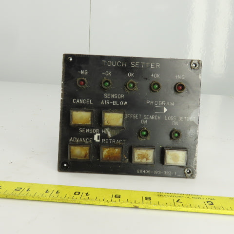 Okuma LU15 CNC Lathe Manual Touch Setter Control Panel